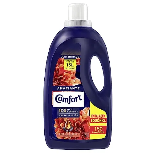 [Rec 37,74] Comfort Amaciante Concentrado Energia Floral 3 L